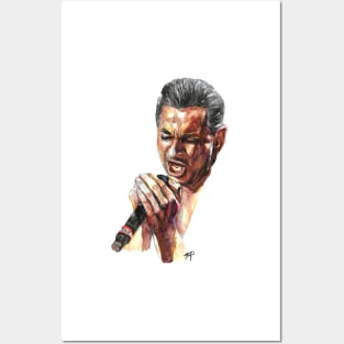 Dave Gahan Watercolor Posters and Art